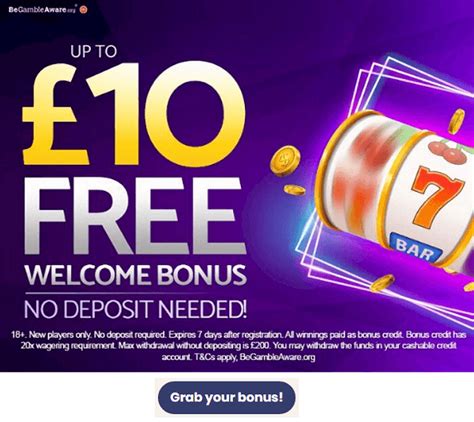 10 pound free no deposit casino bonus